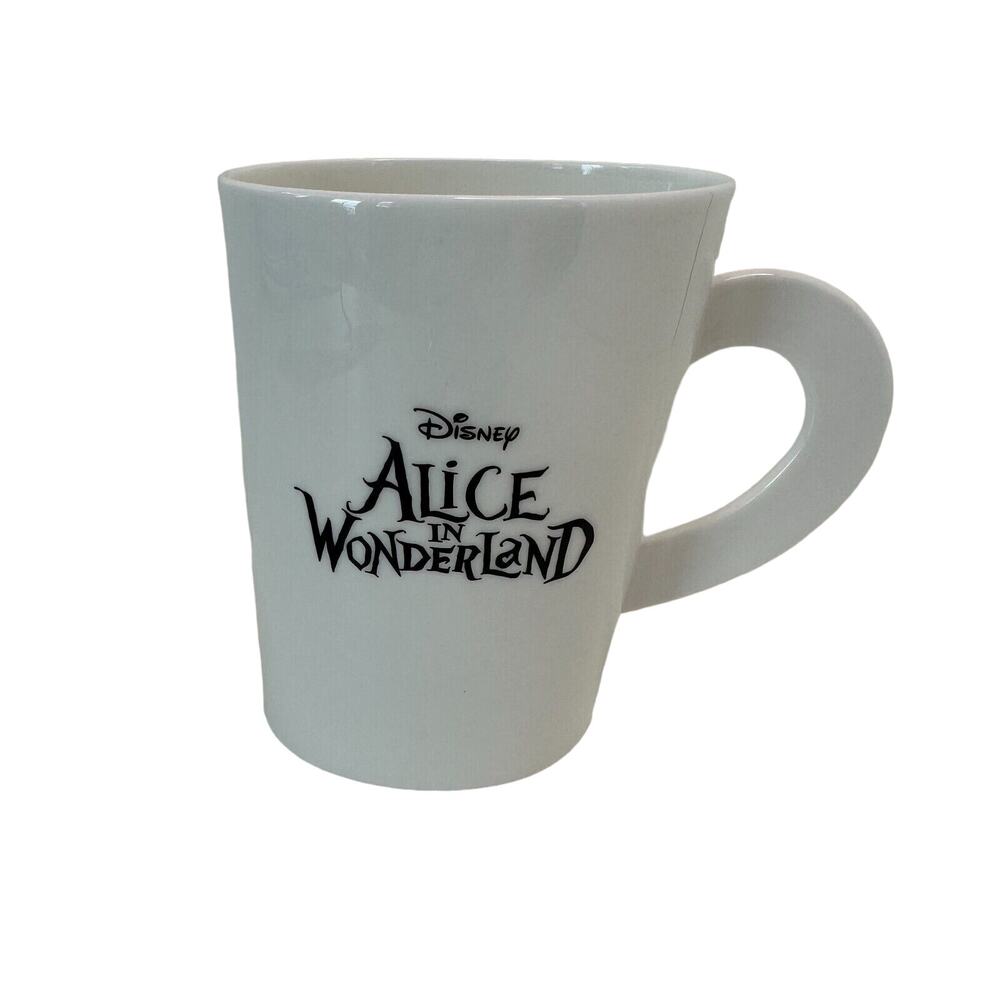 Alice in Wonderland Leaning Coffee Tea Mug Cup Slimline handle